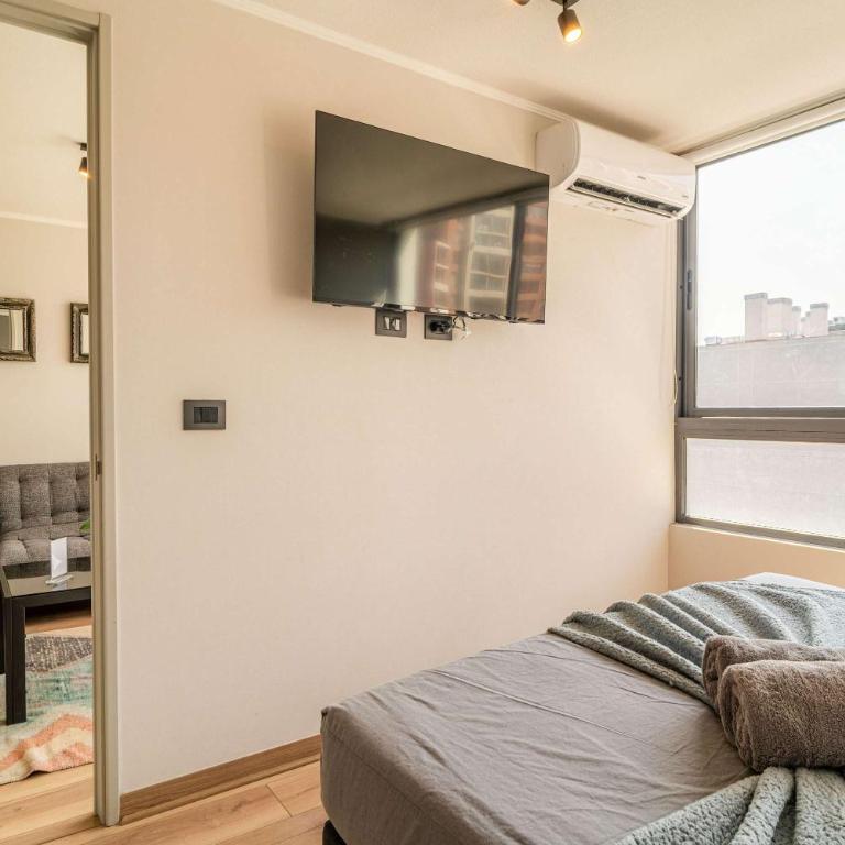 HOM I 2D2B, AA, WiFi, Lavandería, Conectividad y acceso a los mejores puntos de Santiago - Apartamento - 9