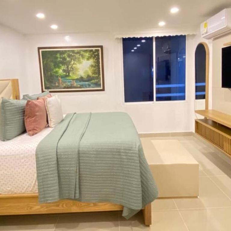 Moderno Apartamento de 1 Habitación Cerca de la Playa en Cartagena - One-Bedroom Apartment - 12