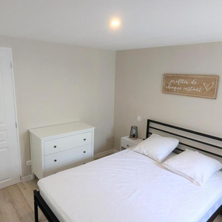 T2 Cosy 4pers, Plage à 50m, 1 ch, WiFi fibre - Apartment mit 1 Schlafzimmer - 1