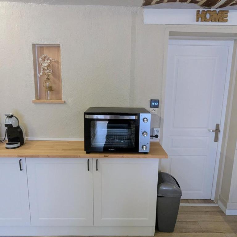 T2 Cosy 4pers, Plage à 50m, 1 ch, WiFi fibre - Apartment mit 1 Schlafzimmer - 12