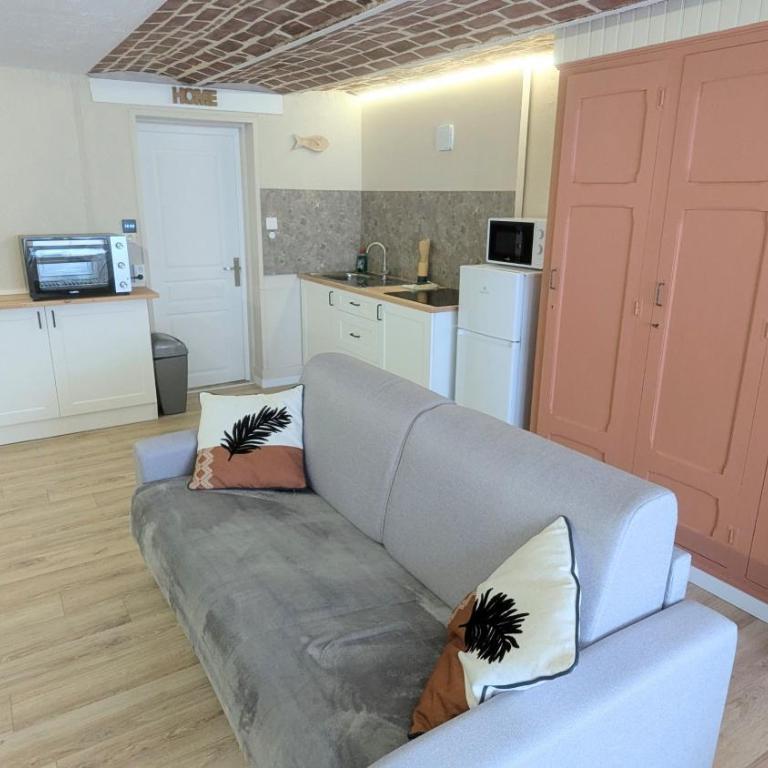 T2 Cosy 4pers, Plage à 50m, 1 ch, WiFi fibre - Apartment mit 1 Schlafzimmer - 14