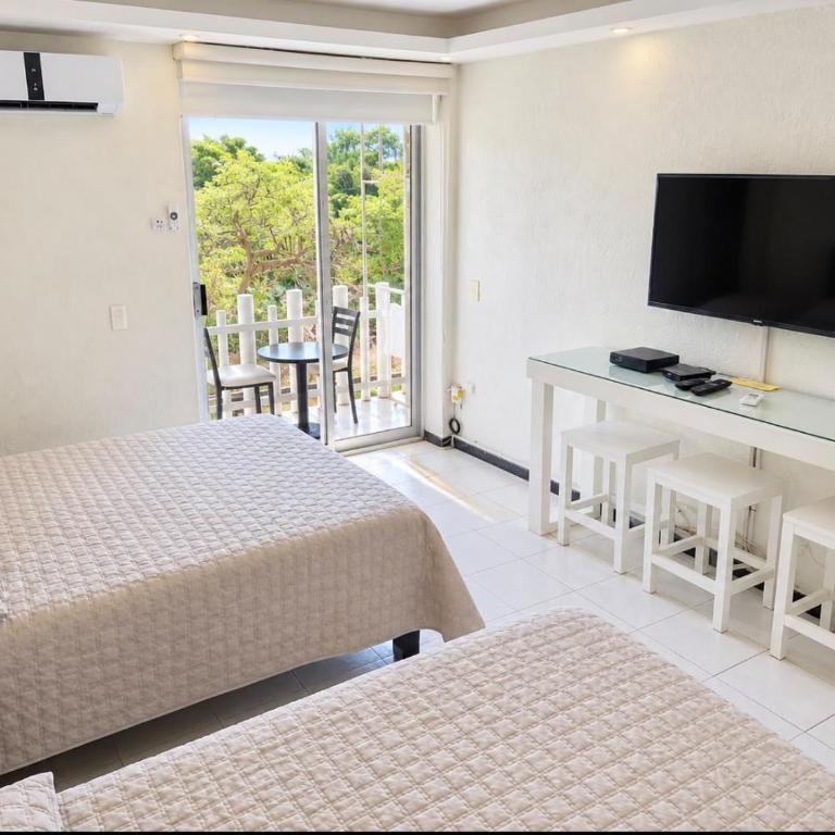 Hotel acapulco y suites mediterrane - Familienzimmer mit eigenem Bad - 5