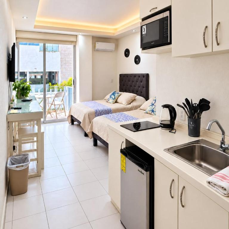 Hotel acapulco y suites mediterrane - Familienzimmer mit eigenem Bad - 2