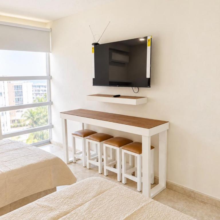 Hotel acapulco y suites mediterrane - Deluxe Doppelzimmer mit Balkon - 7