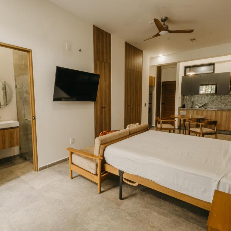 Departamento amueblado con todos los servicios en la colonia americana - Apartment mit 1 Schlafzimmer - 34