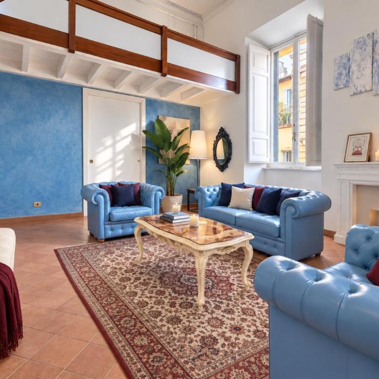 Pantheon Grand Loft, Spacious and Bright for 8 Via dei Cestari - Appartamento con 2 Camere da Letto - 2