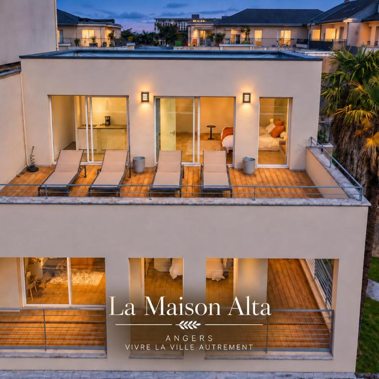 Maison Alta - BIG House en ville - Rooftop, Garage, Jardin et Barbecue - Haus mit 4 Schlafzimmern - 1