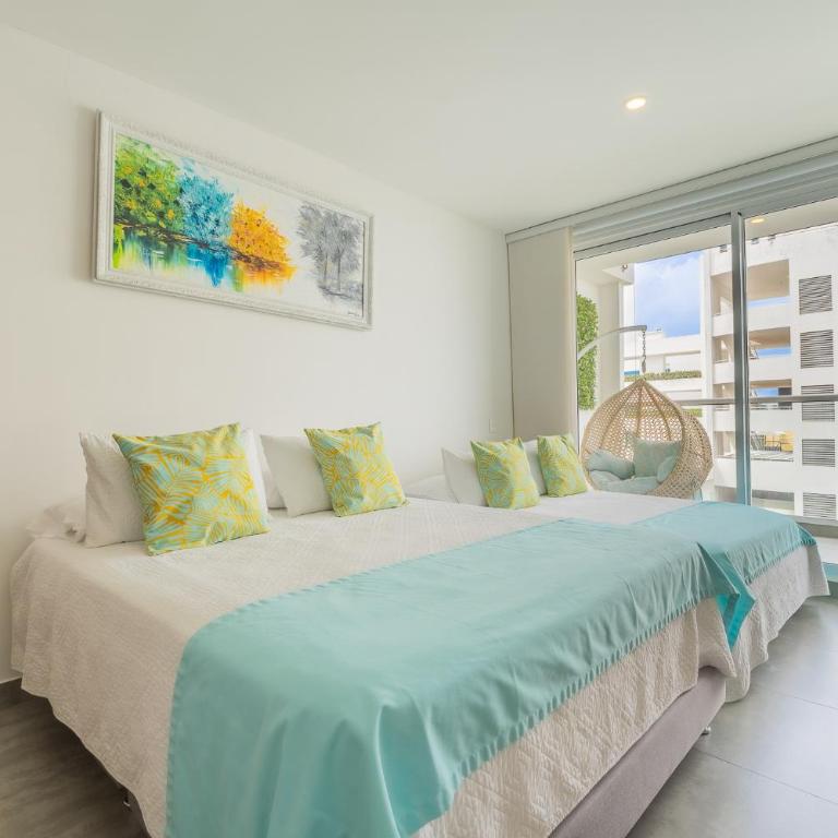 Apartamento con salida privada a la playa en Morros, Cartagena - One-Bedroom Apartment - 47