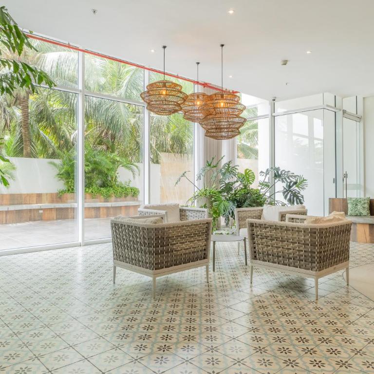 Apartamento con salida privada a la playa en Morros, Cartagena - One-Bedroom Apartment - 51