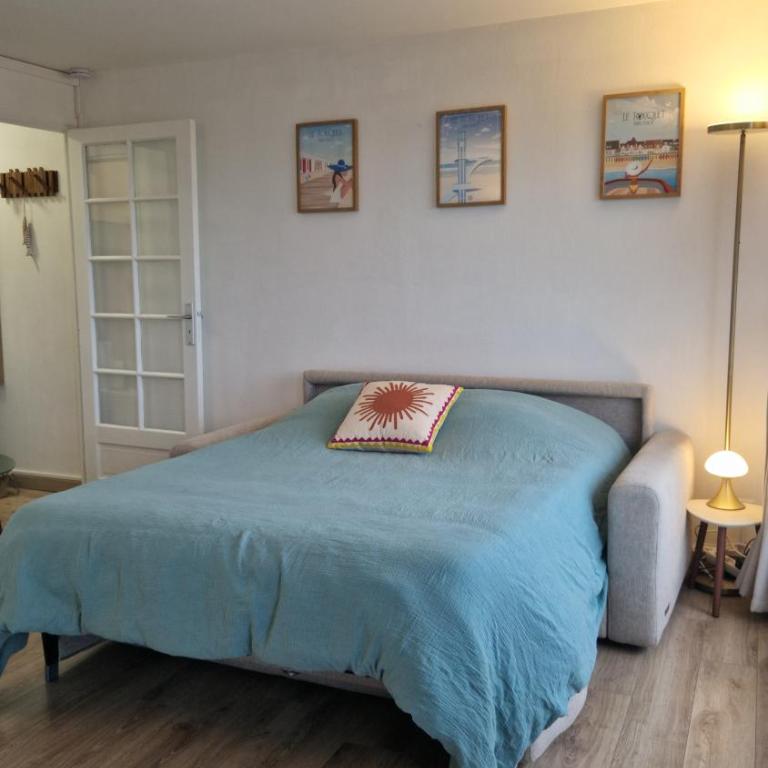 Le Touquet, Studio cosy en résidence front de mer - vue sur les toits de la ville - Studio avec Balcon - 36