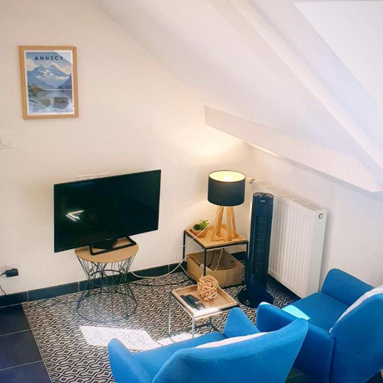 Cocon Nature avec Vue champ et montagnes - Appartement 1 Chambre - 6