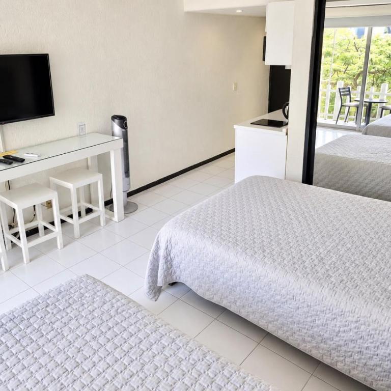 Acapulco suites Y condominio Mediterrane - Doppelzimmer mit 2 Doppelbetten - 21