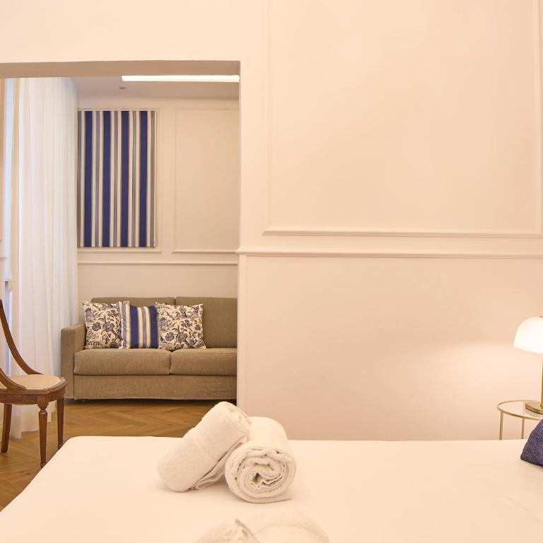 Borgo 14 - Residenza fiorentina - Camera Matrimoniale Deluxe con 1 Letto Supplementare - 12
