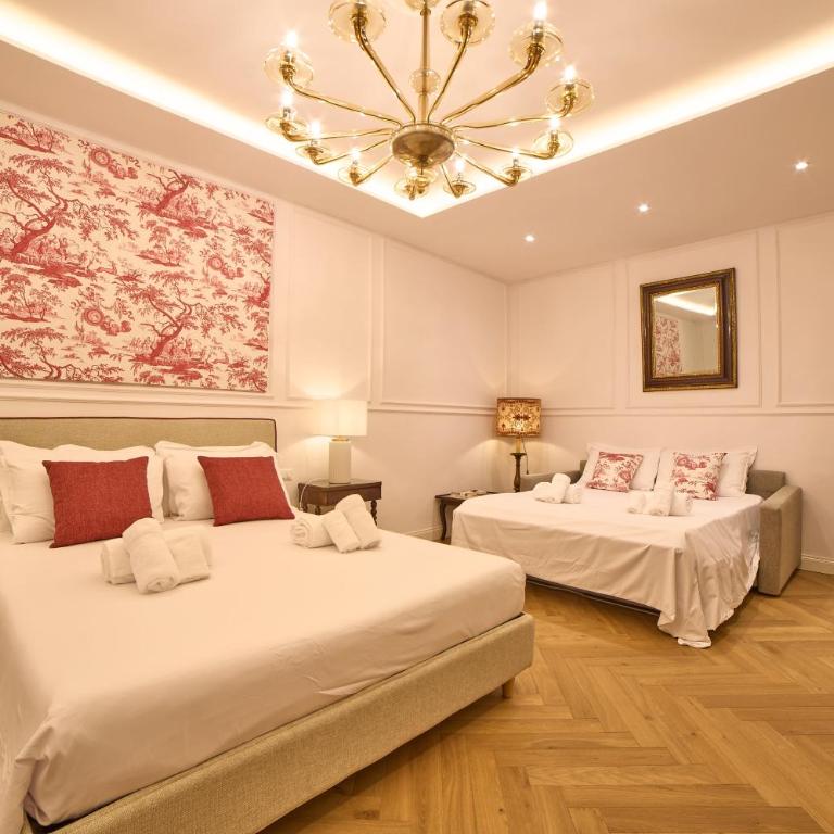 Borgo 14 - Residenza fiorentina - Camera Matrimoniale Deluxe con 1 Letto Supplementare - 11