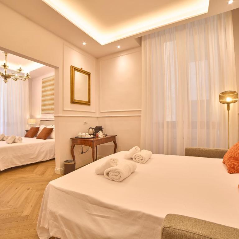 Borgo 14 - Residenza fiorentina - Camera Matrimoniale Deluxe con 1 Letto Supplementare - 13