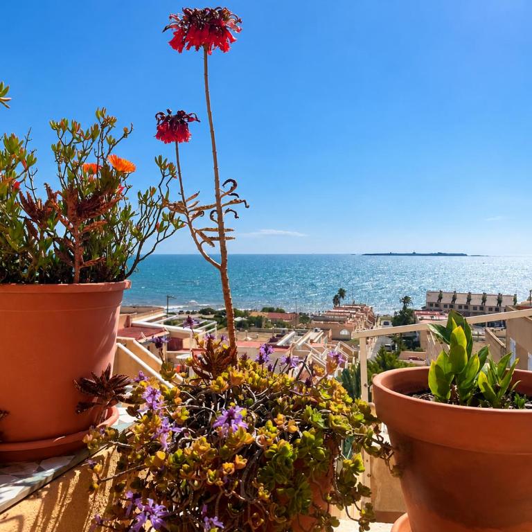 Casa del Sol Santa Pola with Sea & Tabarca View - Two-Bedroom Apartment with Terrace and Sea View - 1