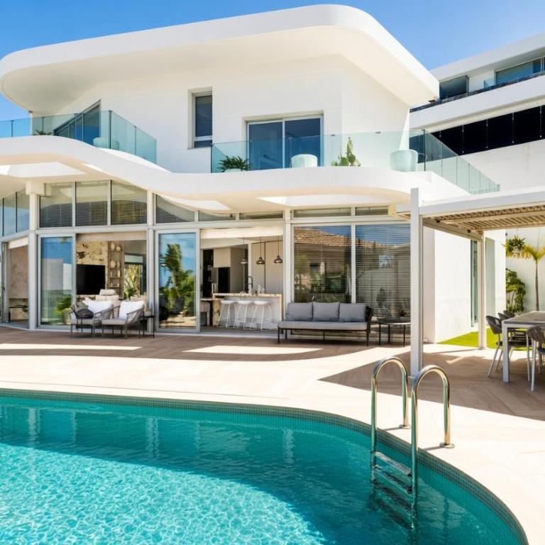 Villa with Panoramic Ocean Views in Torviscas Alto - Villa - 1