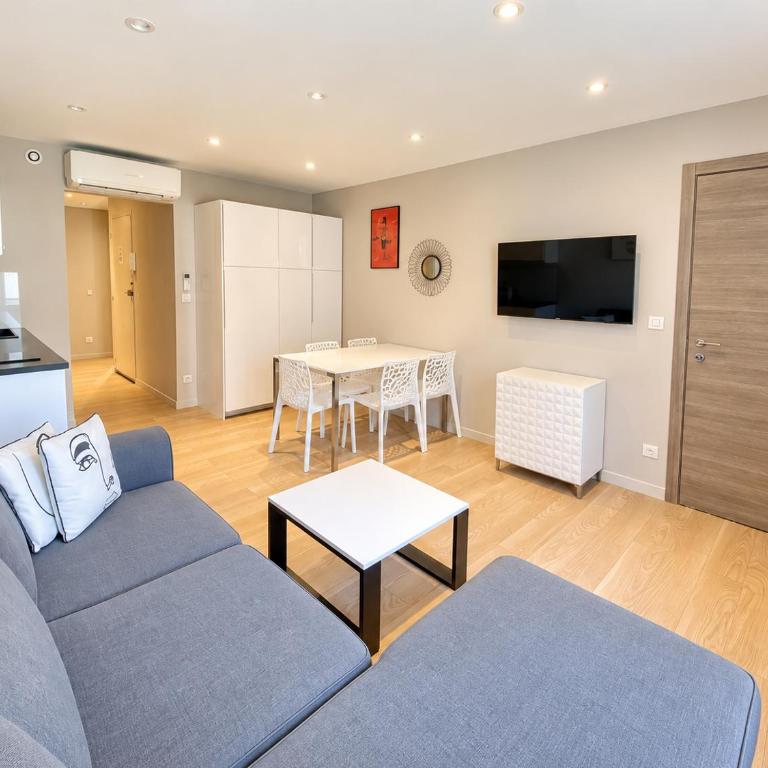 Stylish 2 Bed Apartment 1 Min to Palais & Beach - Apartamento - 4