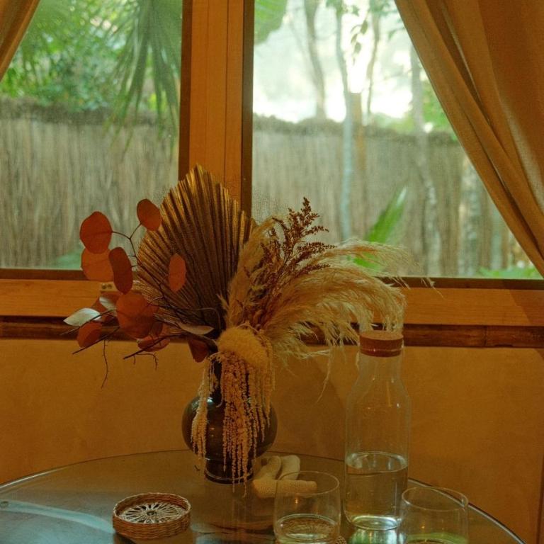 Romantic Star Bath Suite, Cave Pool & Yoga Center - Bungalow con vistas al jardín - 14