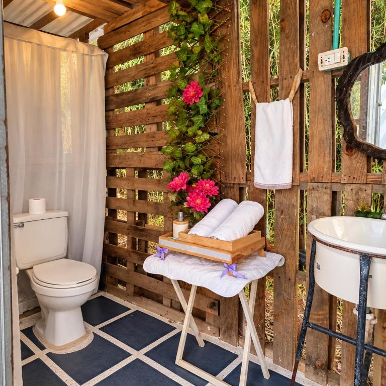 Glamping privado con piscina y vista a la montaña - Habitación Doble con vistas a la montaña - 16