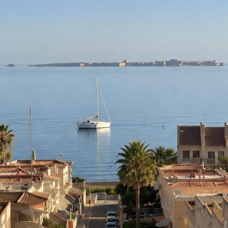 Casa del Sol Santa Pola with Sea & Tabarca View - Two-Bedroom Apartment with Terrace and Sea View - 26