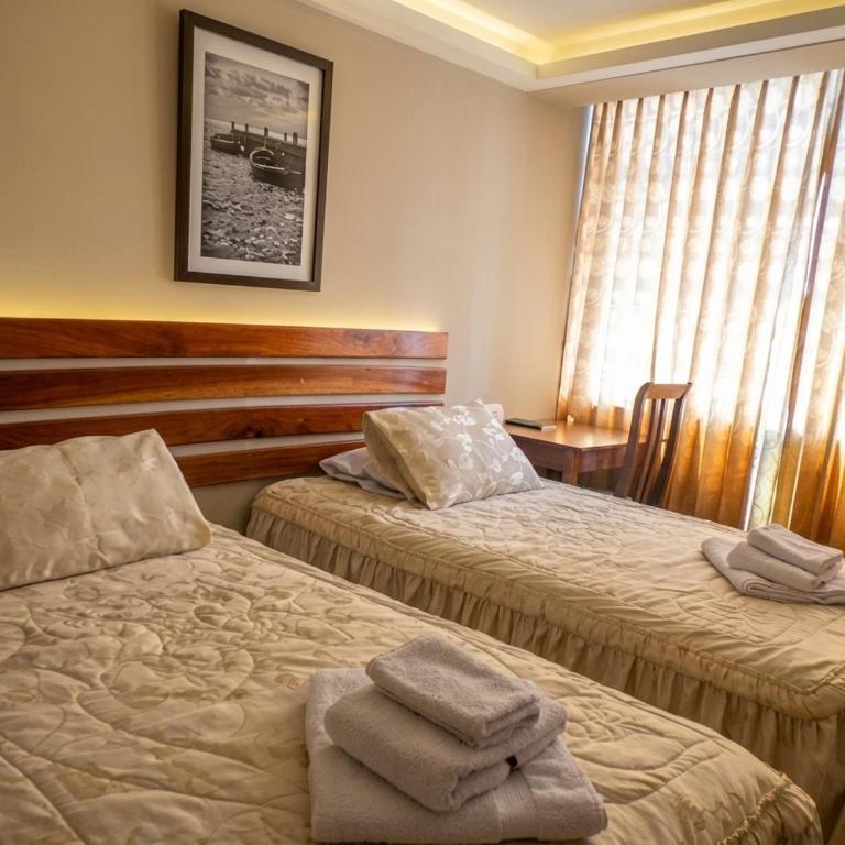 Hotel JKalixto - Habitación Doble - 2 camas - 3