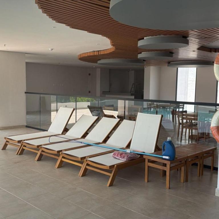 Hermoso apartaestudio de lujo, cerca a la playa - One-Bedroom Apartment - 42