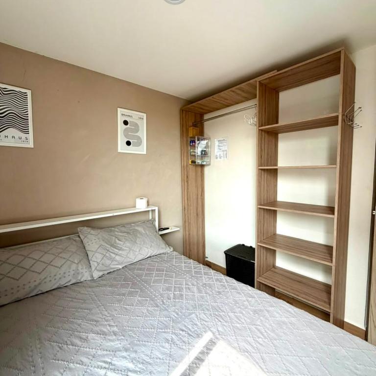 Habitación privada en departamento compartido centro de la cuidad de México en Buenavista cerca de reforma, revolución, zocalo - Habitación Doble Estándar - 4