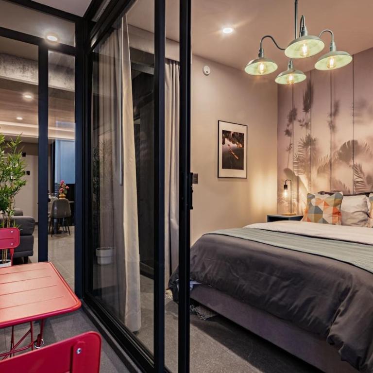 Modern Balcony Suite Near Reforma Gym and Views - Apartment - 3
