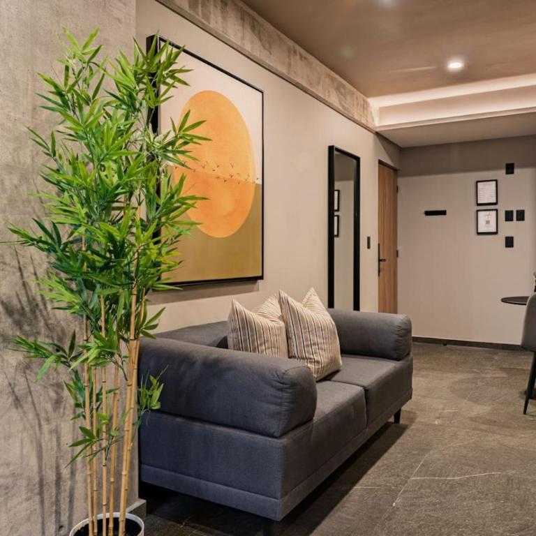Modern Balcony Suite Near Reforma Gym and Views - Apartment - 11