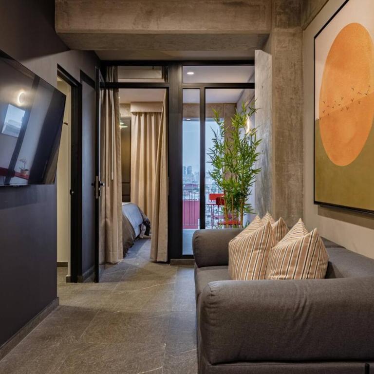 Modern Balcony Suite Near Reforma Gym and Views - Apartment - 24
