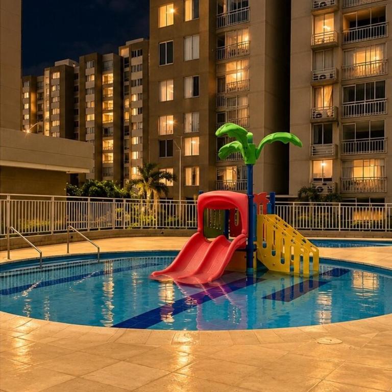 Moderno 2 hab, cerca Malecón, Piscina, BBQ, Co-wk - Apartamento de 2 dormitorios - 5