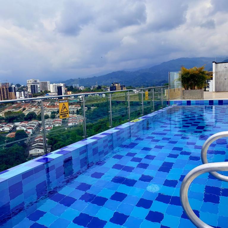 Acogedor apartamento con linda vista en Laureles, norte de Armenia cerca al centro comercial Portal del Quindío - One-Bedroom Apartment - 4