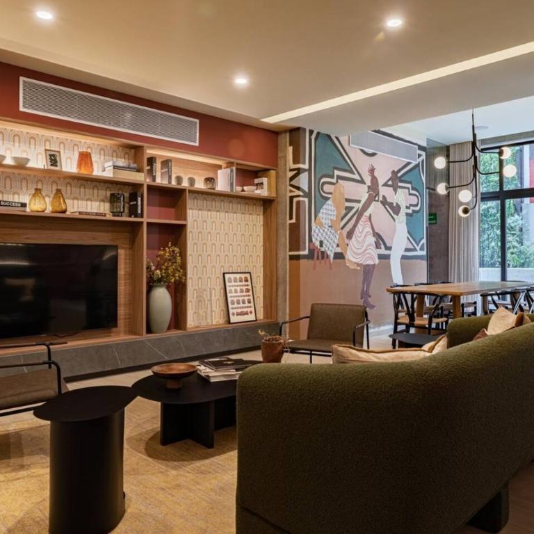 3 Private Apartments, Gym, Reforma Tabacalera - Apartment - 56