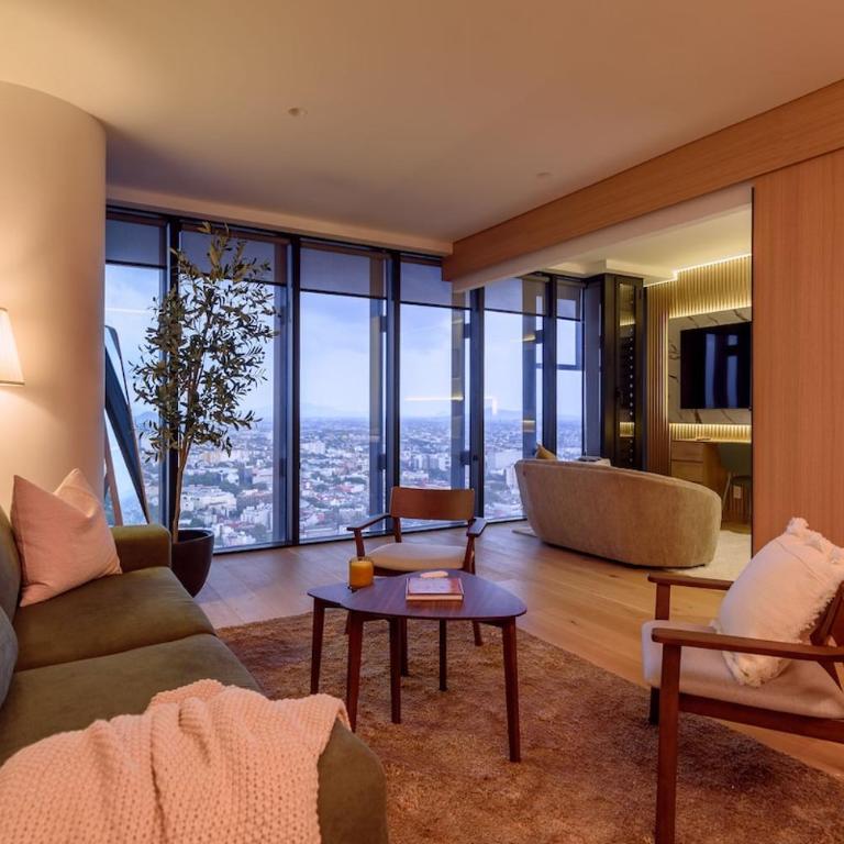 The R Line | Floor 42 Skyline | King Suite | Pool - Two-Bedroom Apartment - 1