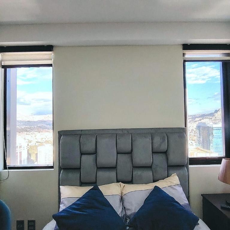 Modern studio apartment with a magnificent panoramic view - Two-Bedroom Apartment - 15
