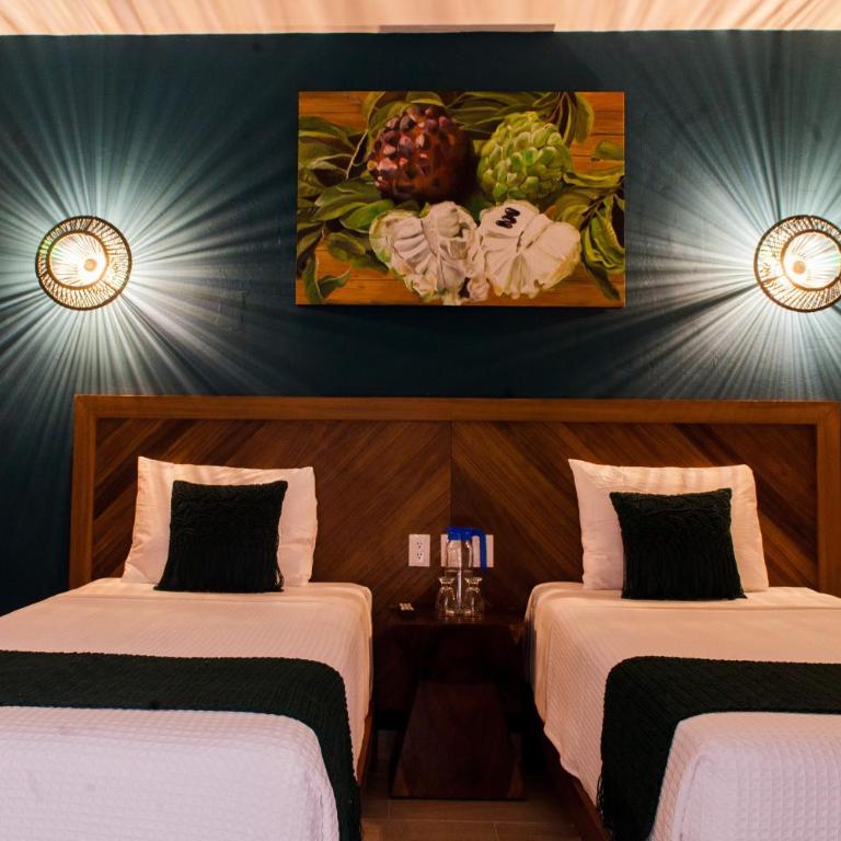 Collection O Latino Boutique Tulum - Standard two Single Beds - 11