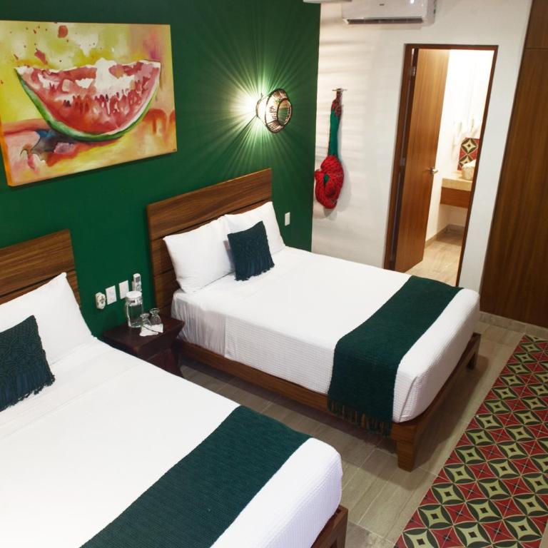 Collection O Latino Boutique Tulum - Standard two Beds - 8