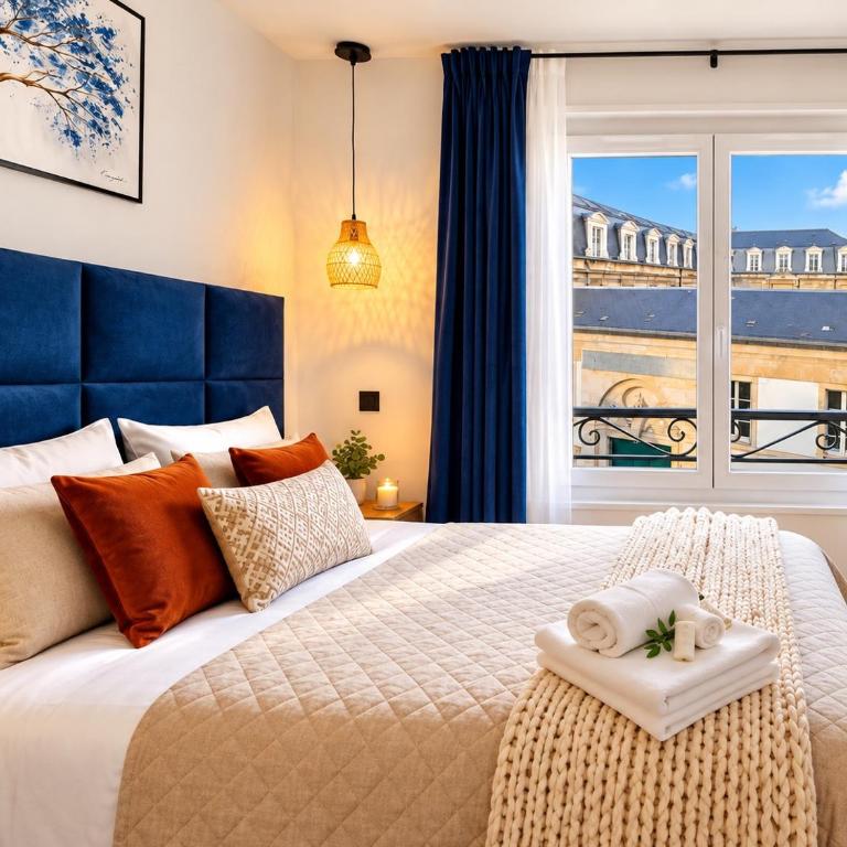 Suite Junior - Le Chêne Bleu - Dijon Centre Historique - Apartamento Deluxe de 1 dormitorio con vistas a la ciudad - 1