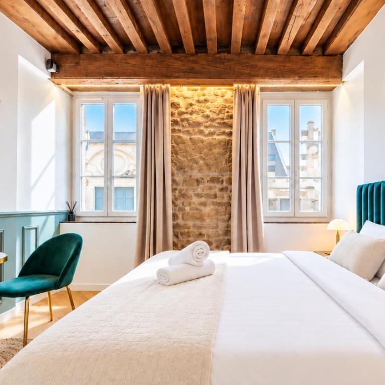Suite Junior - l'Écrin des Vignes - Dijon Centre Historique - Appartement 1 Chambre - 1