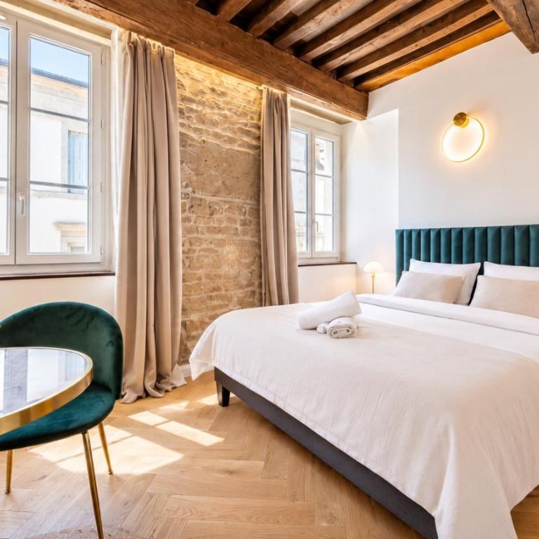 Suite Junior - l'Écrin des Vignes - Dijon Centre Historique - Appartement 1 Chambre - 2