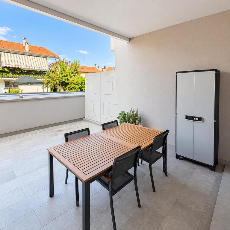 Baco Da Seta Residence con Piscina - Venezia Mestre - Appartamento Deluxe con 1 Camera da Letto e Vista Giardino - 4