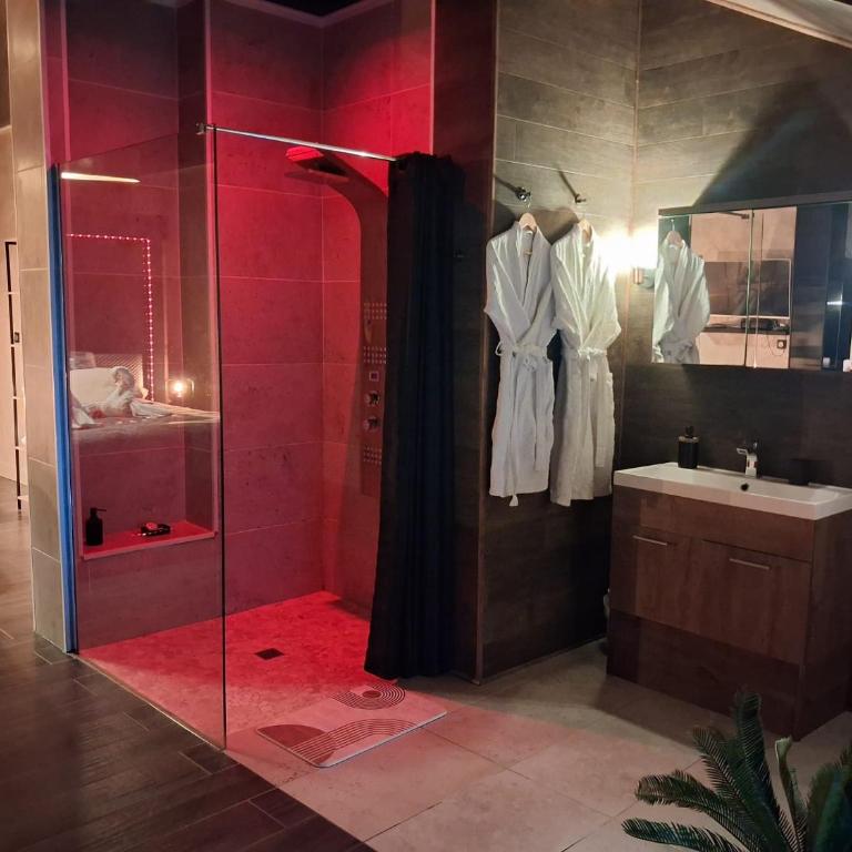 Suite avec Jacuzzi - Clim - Terrasse - Wi-Fi - Suite - 25