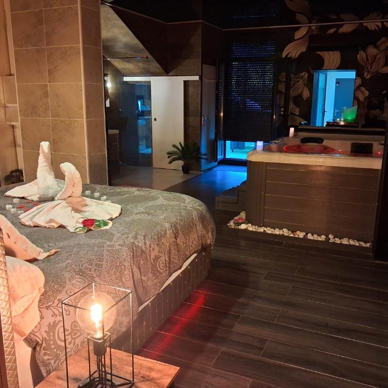 Suite avec Jacuzzi - Clim - Terrasse - Wi-Fi - Suite - 17