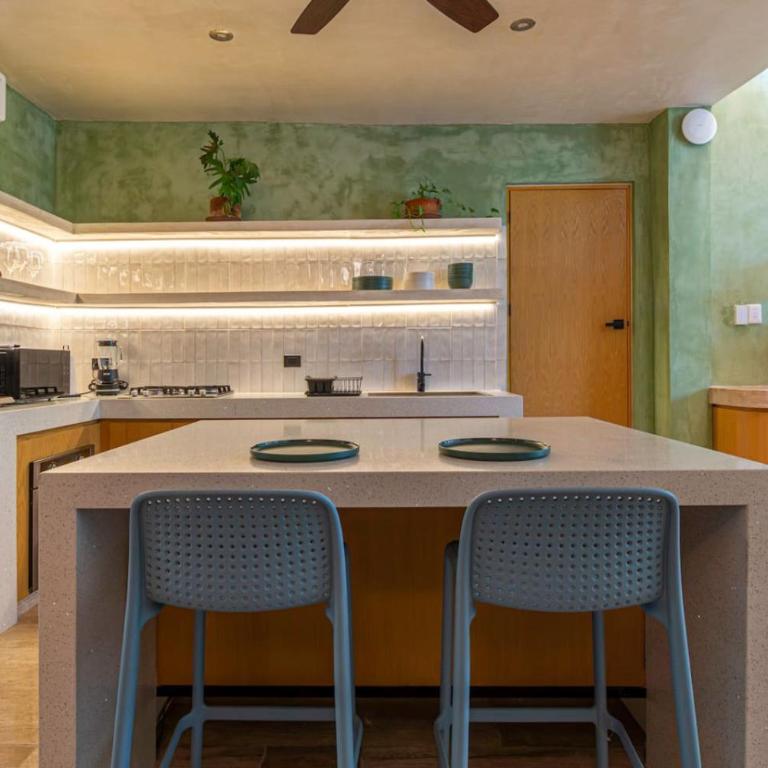 Casa Yaax. Urban oasis in Merida - Habitación Doble con vistas al parque - 15