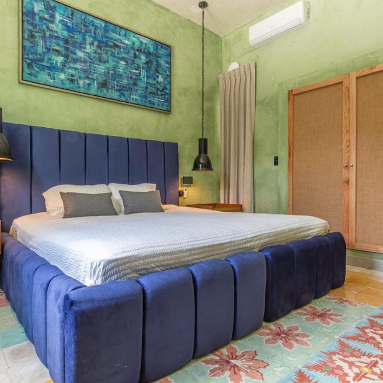 Casa Yaax. Urban oasis in Merida - Habitación Doble con vistas al parque - 18