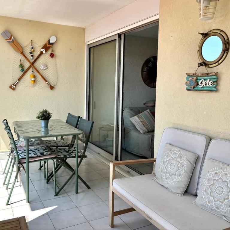 Escale paisible à Sète, belle terrasse vue sur mer - Apartment mit 1 Schlafzimmer - 9