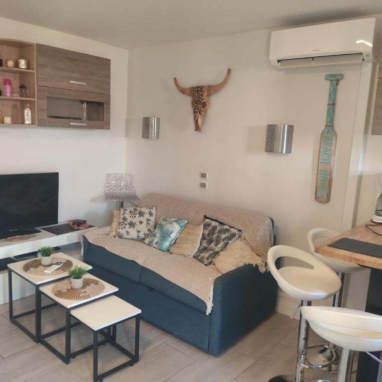 Les Issambres, appt 4 personnes, vue mer sur la Baie de Saint Tropez et le Golfe de sainte Maxime - Appartement 2 Chambres - 30