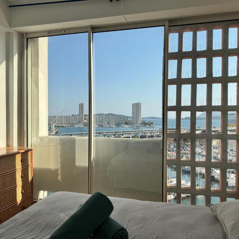 Magnifique appartement terrasse face au port et vue mer étage élevé - Apartment mit 2 Schlafzimmern - 14