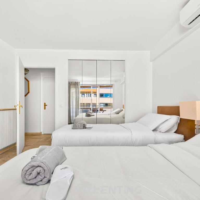 Azurenting - T3 Alexandre III - Aperçu Mer & Estérel - Appartement 2 Chambres avec Balcon et Vue sur la Mer - 17